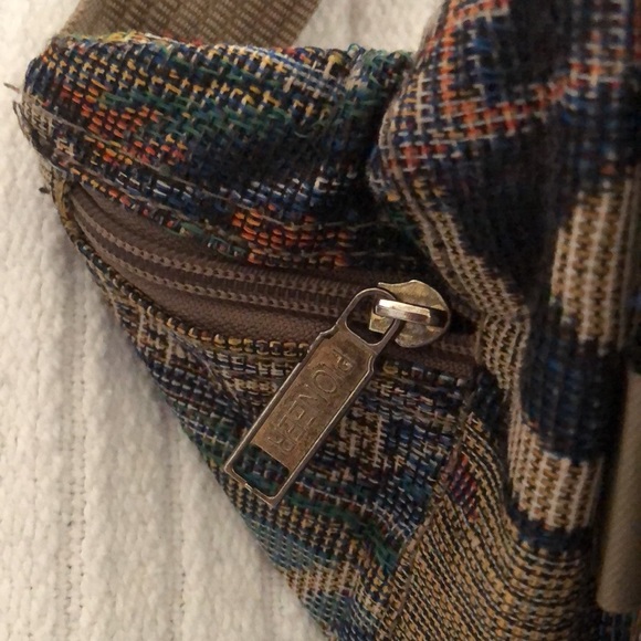 Fall VTG Y2k boho Pioneer tapestry express Fanny waist hip bag - Picture 7 of 15